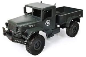 s-idee® 18138 B14 Military Truck 4WD 2.4 Ghz RC R/C Remote Controlled Truck, Tank, Tracked Vehicle, Monster Crawler Truck 1:16