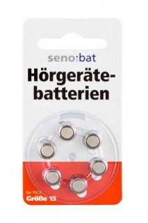 Preisvergleich Produktbild Hörgerätebatterien Senobat 13