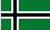 Material : Poliester 100D AZ FLAG Bandera VINLANDIA Vikingo 150x90cm - Bandera DE LOS Vikingos 90 x 150 cm
