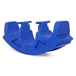 eHomeKart Playgro See Saw Rocker for Kids - Plastic See Saw Jumbo Rocker for Indoors and Outdoors - Perfect Toy for Boys and Girls of Age 1-8 Years - DIMESNSIONS: 118 x 32 x 45 cm (Blue)