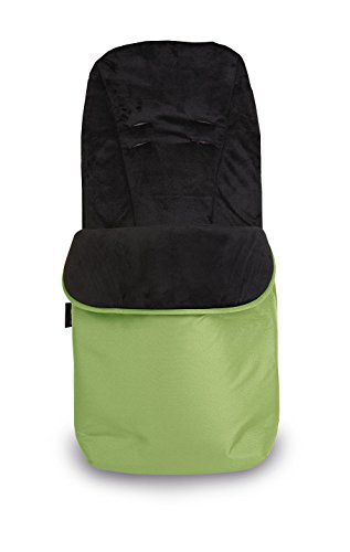 UNIVERSAL FOOTMUFF COSY TOES FITS BUGGY & ALL PUSCHAIR ACCESSORIES - LIME