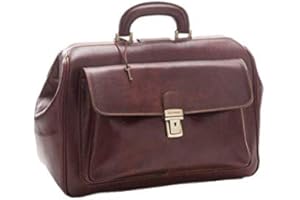 DD FIRENZE D&D - Borse Medico in vera pelle English Man - Made in Italy