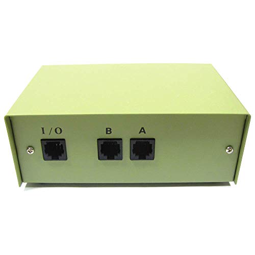 Cablematic - Conmutador manual de RJ45 de 2 puertos - Cablematic