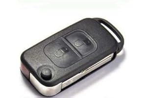 CARCASASCHULAS Carcasa Llave Mercedes Clase A E C S G con ESPADIN 2 Y 3 Botones Modelo M7