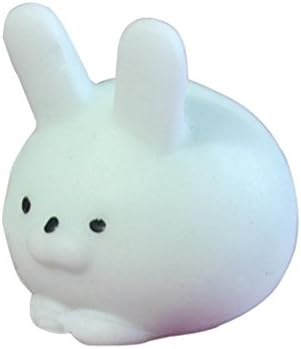 NXDWJ Cute Kawaii Rabbit Soft Toy Squishy Cream Scented Slow Rising Pressure Exit Squeeze Soft Toy Fidget Cute Stress Relief Toys (White)