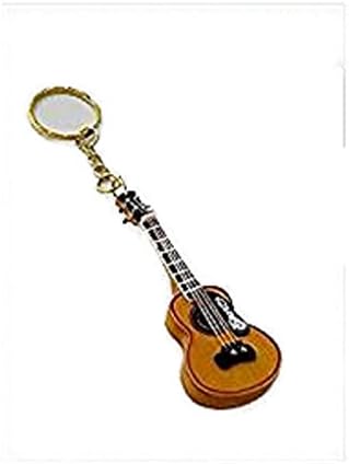 Ciaf.2503-4660-Miniature Spanish Guitar Keychain 8 centimeters. With case