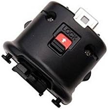 JinZhiCheng Wii MotionPlus Adapter Sensor Handle Enhancer for Nintendo Wii Remote Controller (Black)