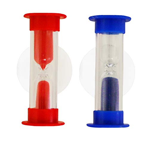 Preisvergleich Produktbild Zahnputzuhr mit Sauger farbig sortiert