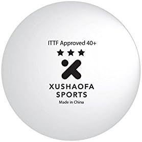 Xushaofa 3 STAR ITTF 40+ Plastic Table Tennis Balls, 48 pieces