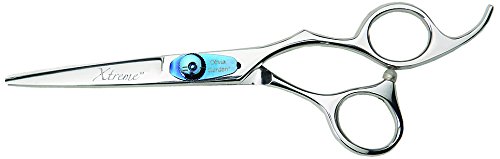 Olivia Garden Xtreme Ciseau, Taille 5.75" - Ciseau de qualité, Puissantes Lames Convexes, Fait-Main avec de l'Acier Japonais, Dans une Pochette