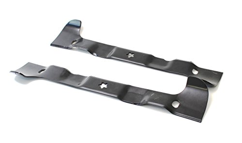 Preisvergleich Produktbild 2er - Messersatz passend McCulloch M200-107TC Rasentraktoren