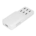 Produktbild Richer-R USB Ladegerät, 60W 6-Port USB Ladegerät 5 V / 12A Ladeadapter Wandladegerät,Tragbar Multi Port Fast USB Charger Reise Ladegerät für iPhone iPad Samsung Tablet usw.(EU-Plug)