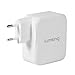 Lumsing® Caricatore Alimentazione 4 Porte 35W 7A USB universale Caricabatterie da Parete...