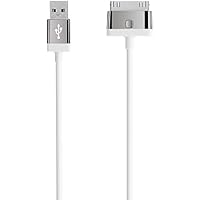 Belkin F8J041cw2m-WHT - Cable de carga y sincronización para dispositivos Apple (USB, certificado MFi) color blanco