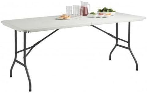 FOLDING TRESTLE HALF TABLE PICNIC CAMPING BBQ BANQUETING PARTY MARKET GARDEN