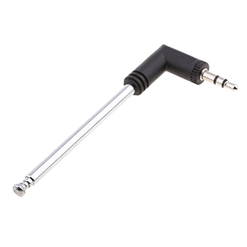 Dolity 3.5mm AM FM Radio Antenna con 4 Sezione per Smartphone Cellulare