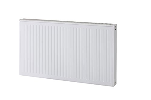 HM Heizkörper "Galant platin", Höhe 600, Typ 20 Ventil-Kompakt-Heizkörper, made in germany, Finish in perlgestrahltem platinweiß, 600x400, Universalheizkörper