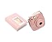 Produktbild Fujifilm Bundle Set 64 Tasche Klarsichtfächern Album PU Leder Fotoalbum Fotoalben Fotobuch Photoalbum Fotohüllen Kartensatz Kartenfächer Kartentasche Speicherkartenhalter Kartenhüllen + Instax Mini 8 Kameratasche PU Ledertasche Schutztasche Gehäuse Taschen Schutzhülle - Rosa