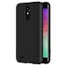 Produktbild LG K10 2017 Hülle, AICEK Schwarz Silikon Schutzhülle für LG K10 2017 Case TPU Bumper LG K10 2017 Handyhülle