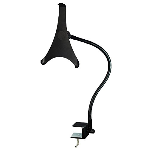 BESTEK iPad Schwanenhals Halterung Flexibel 360° Schwankbar mit 2 Abziehbaren Klemmen für iPad Air/Air 2 und ipad Mini 1/2/3 - 2