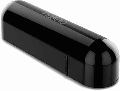 Fibaro Détecteur d'ouverture Z-Wave noir avec sonde de température - Fibaro