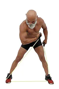 IBS Resistance Tube Exercise Bands for Stretching with Door Anchor, Workout, and Toning for Men, and Women (Mullti-Colour)