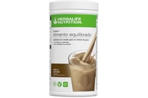 HERBALIFE NUTRITION Batido sustitutivo. Alimento equilibrado. Ideal para desayuno y/o cena. Da energía y equilibra el peso. Solicita tu seguimiento personalizado (Café Latte)