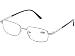 Produktbild DEDING Herren Damen Metall Vollrand Lesebrille (GOLD, +6.0)