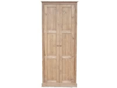 Solid Pine Cupboard, 6ft 6