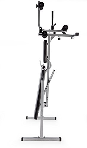 Kettler Hantelbank Axos Weight Bench, Grau/Schwarz, 07629-900 - 2