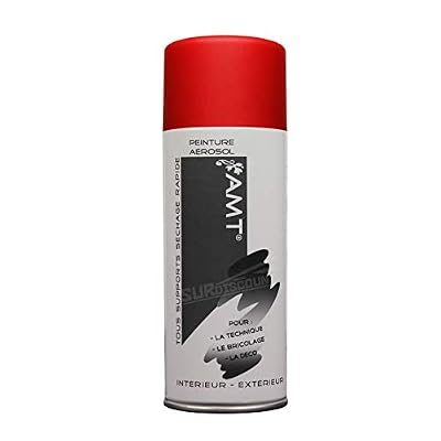 AMT Bombe De Peinture Aérosol Rouge Mat