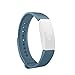 Produktbild xMxDESiZ Silikon-wasserdichtes Smart-Armband-Armbandersatz für Fitbit Inspire HR Blaugrün blau S