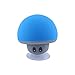 Produktbild Bluetooth Lautsprecher Mini Portable Pilz Wireless Bluetooth 2.1 Lautsprecher mit Saugnapf für iPhone iPad Samsung HTC Sony(Blau)