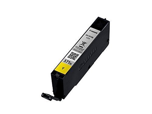 1x Original XL Canon Tintenpatrone CLI571 CLI 571 CLI-571 XL für Canon Pixma MG 7750 - Yellow - Füllmenge: ca. 11ml