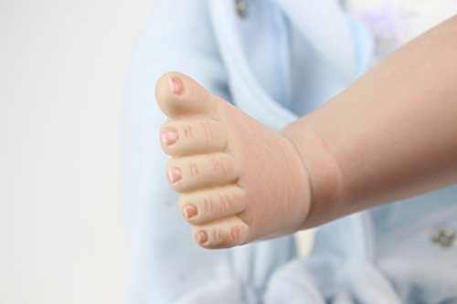 NPK Sleeping Hair Rooted Realistic Reborn Baby Boy Dolls Soft Full Vinyl 22