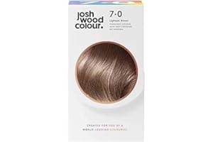 JOSH WOOD COLOUR Josh Wood Permanent Colour 7.0 (Lightest Brown) Celebrity-approved ammonia-free - Leaves hair super shiny and hydrated with 100% grey coverage - Natural-looking and Vegan