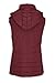 Champion Women's Danehill Gilet with Detachable Hood (Wine) 10