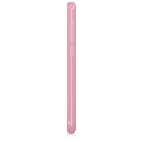 kwmobile Funda para Huawei Y6 II Compact  2016  - Case para m  vil en TPU silicona - Cover trasero en rosa palo mate