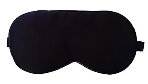 Viyu Sleeping Eye Relaxing Mask Slip Night Sleep Eye black 3D Cotton Cover Super Soft & Smooth Travel Masks for Men Women Girls Boys Kids