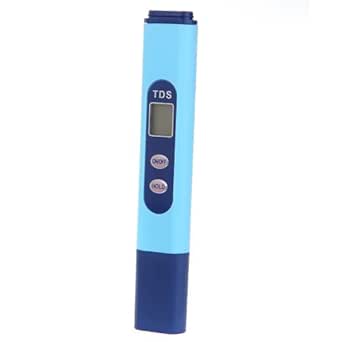 KKmoon Mini Teststift Digitale LCD-EG Leitf&auml;higkeit Meter Wasser Qualit&auml;t Tester Pen 0-9999 &micro;s/cm Blau