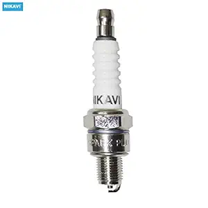 NIKAVI SP01 1PC Spark Plug Compatible for Honda Activa, Deo/TVS Pep, Wego, Jupiter