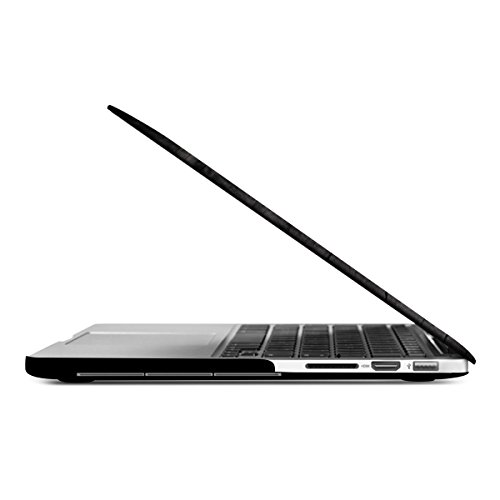 kwmobile Hardcase Laptop Hülle für Apple MacBook Pro Retina 13″ (ab Ende 2012) – Vintage Holz Design Dunkelbraun dünne gummierte Schutzhülle Cover Case Tasche - 8