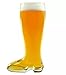 Produktbild LIKECAR 1,3L Glas Bier Boot Bierstiefel Bierglas Weißbierglas Stiefelform Trinken Kaffee Cappuccino Cocktail Teetassen Camping Tumbler mit Griff