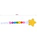 niceEshop(TM) Lovely Petal Style Baby Pacifier Holder Silicone Pacifier Clip, Yellow (#1)