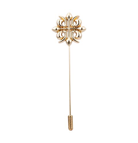 Knighthood Broche épingle à épingle avec Logo Scout doré pour Homme