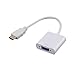 Rts™ High Quality Hdmi To Vga Converter Adapter Cable - The Simplest Converter (White) - 2 Year Warranty RS.399.00