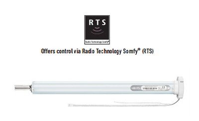SOMFY ROLL UP WIREFREE R28 RTS Motor (MPN # 1002481) THE NEW VERSION OF LT30