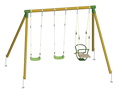 MASGAMES - Columpio ETNA Triple con asiento doble