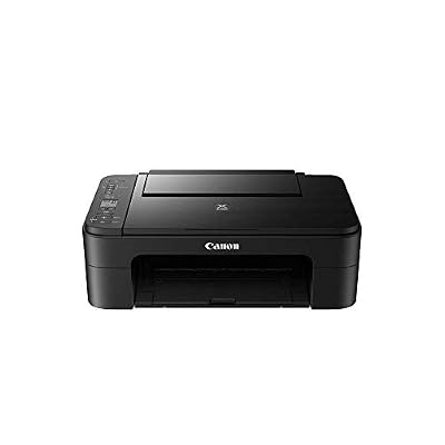 Canon PIXMA TS3350 Imprimante Multifonction Couleur avec Impression Couleur, numérisation, Copie, écran LCD de 8 cm, Wi-FI, Application d'impression 4800 x 1200 PPP Noir