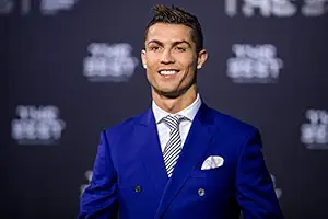 VVWV The Cristiano Ronaldo Poster Sports Gaming Motivational Poster Home Living Room Bedroom Boys Room Decorations 300 GSM L X H 18 .00 X 12.00 Inches